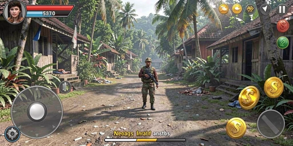 Beberapa level menampilkan tantangan yang mendebarkan.