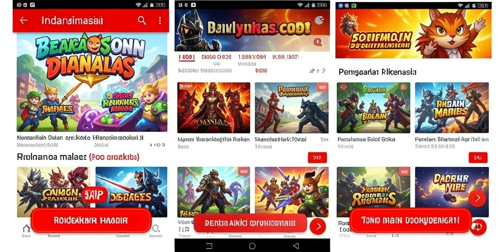 Karakter-karakter unik yang dapat dipilih oleh pemain.