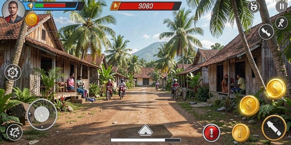 Level yang menantang dan mendebarkan untuk dijelajahi.