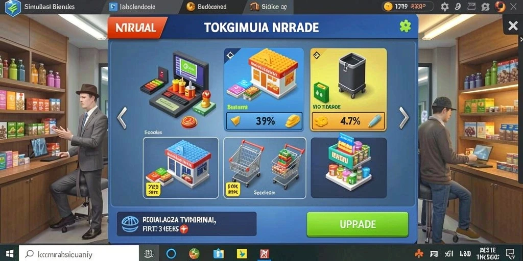 Antarmuka pengguna yang ramah dan intuitif terlihat jelas.