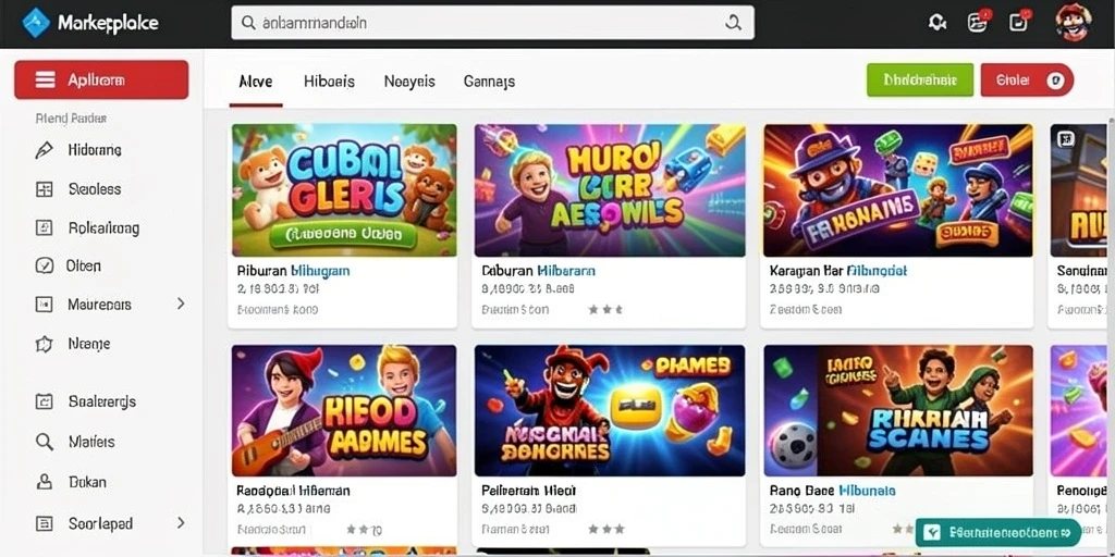 Screenshot menunjukkan kemenangan besar pengguna.